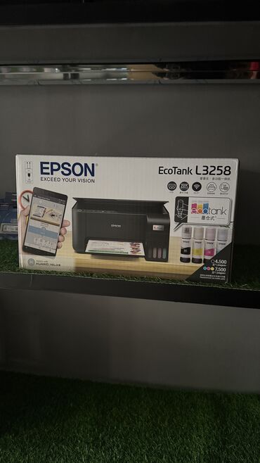Принтеры: Продаю Новый принтер l3258 с поддержкой wifi печати