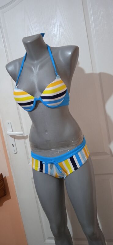 benetton kupaći kostimi 2023: S (EU 36), Polyester, Stripes, color - Multicolored