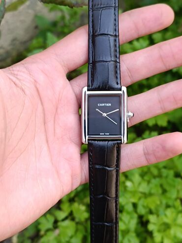 Qol saatları: Yeni, Qol saatı, Cartier, rəng - Qara — 7