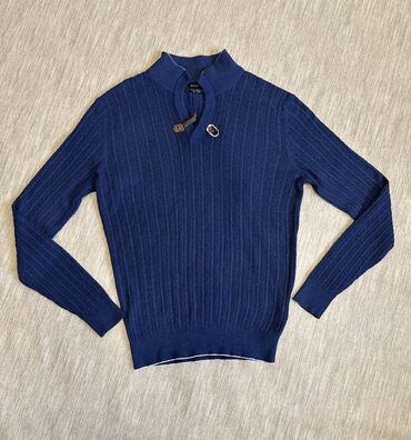 Džemperi: MASSIMO DUTTI - Muški džemper Massimo Dutti prelepe kraljevsko plave — 2