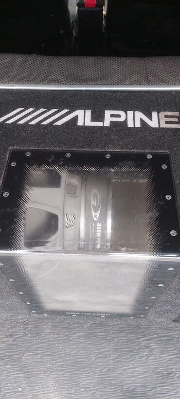 akusticheskie sistemy alpine s mikrofonom: ОЧЕНЬ СРОЧНО!!! САБВУФЕР /////ALPINE 800W КОРОБ /////ALPINE УСИЛИТЕЛЬ