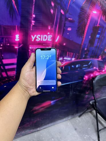 б у телефоны ми: IPhone 12 Pro, Б/у, 256 ГБ, Pacific Blue, Зарядное устройство, 84 %