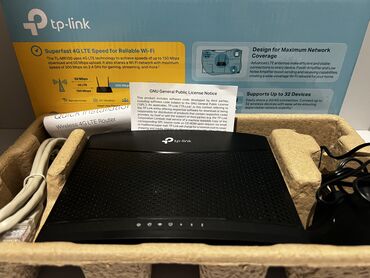 TP LINK 4G LTE Router TL-MR100 300 Mbps Wi-Fi. Completely new, never