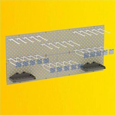 стеллажи ош: Панель перфорированная, настенная, для магазина и склада