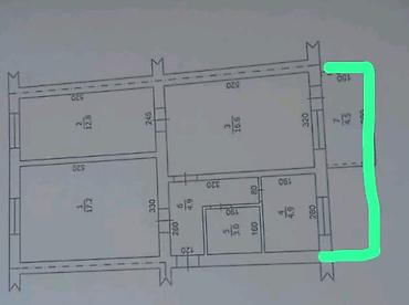 qusar a frame: Gəncə, 3 otaqlı, Köhnə tikili, 87 kv. m — 2