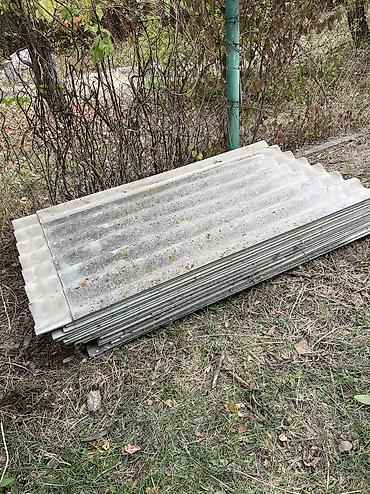 менять замок: Шифер, Асбестоцементный, 8 волновой, Русский, Б/у — 1