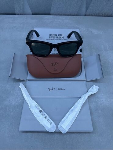 кольцевой лампа: 🕶️ Продаю Meta Ray-Ban Wayfarer Smart Glasses 📦 Состояние: отличное /