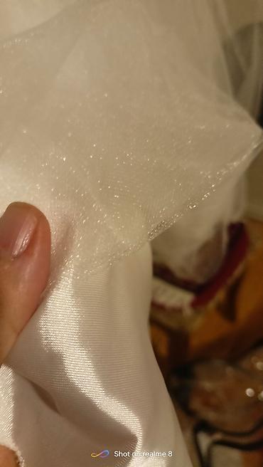 arqanza parça: Qız uşağı üçün ziyafət/nikah-geyimiləri Paltarlar AĞ,AÇIQ — 3