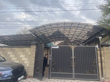 Сварка: Делаем Навес навес сварка Перилы рещетка — 9