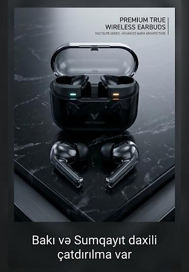 wi və sa: VOLT-AUDIO Premium True Wireless Earbuds - Tam simsiz qulaqlıq: VOLT — 1