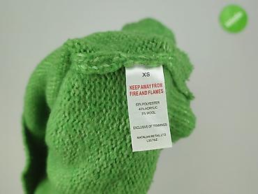 sweter w serca h: Papaya, Sweter damski, rozmiar XS — 5
