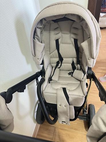 mutsy igo universal arabalar: Uşaq arabası – bej rəngli, çoxfunksiyalı 2‑in‑1 komplekt happy baby — 6