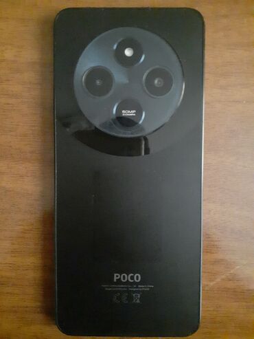 аккумулятор для телефона флай дс 128: Poco C75, 128 GB, rəng - Qara, Barmaq izi