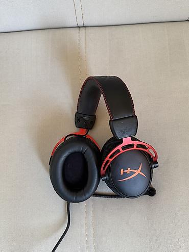 apple studio: Проводные вакуумные наушники, HyperX, Б/у, цвет - Черный — 4