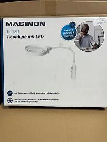 Rasveta: MAGINON TL-120 – stona lupa sa LED osvetljenjem - Ugrađena LED — 11