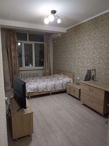 суточные квартиры в бишкеке район политех: 1 комната, Риэлтор, Без подселения, С мебелью полностью