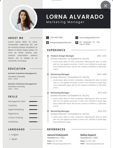 капельницы уколы на дому: CV hazırlanması, postların, dəvətnamələrin hazırlanması üçün müraciət