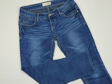 spódniczka dżinsowe z guzikami: Jeansy, M, stan - Dobry