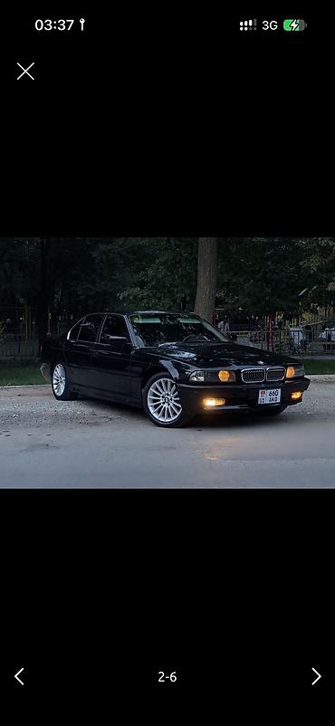 bmv e32: BMW 7 series: 1996 г., 3.5 л, Автомат, Бензин, Седан — 3