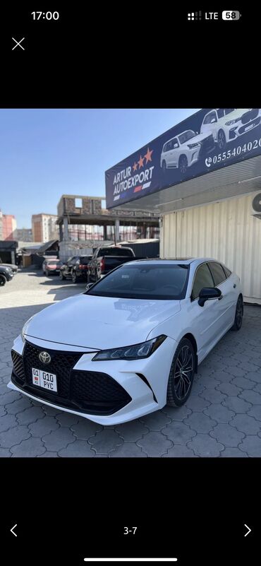 тойота авалон 2019: Toyota Avalon: 2019 г., 3.5 л, Автомат, Бензин, Седан