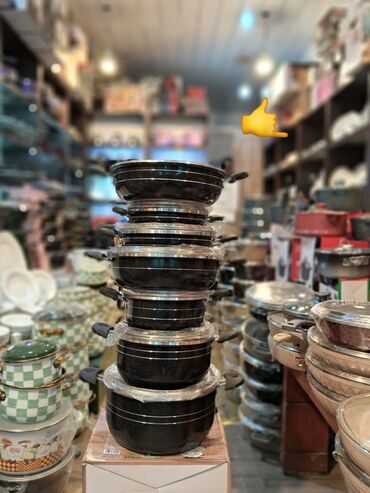 plastik qapi pencere qiymeti: Super yep yeni məhsul. 7li qazan dəsti 120man
