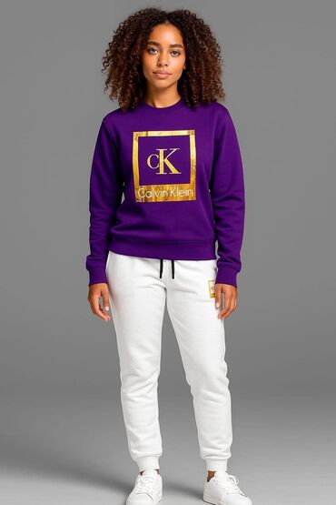 Gornji i donji deo: Komplet trenerka – udobna, moderna i izrađena od kvalitetnog pamuka — 2