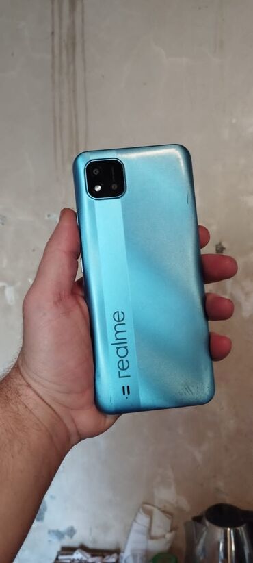 kredit telefonlar ikinci el: Realme C2 2020, 32 GB, rəng - Mavi