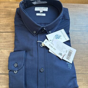 Köynəklər: Köynək, U.S. Polo Assn, 2XL, rəng - Göy