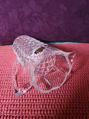 Čajnici: Bokal nov Zajecar kristal,led kristal 70te. Bokal je nov,sve na — 8