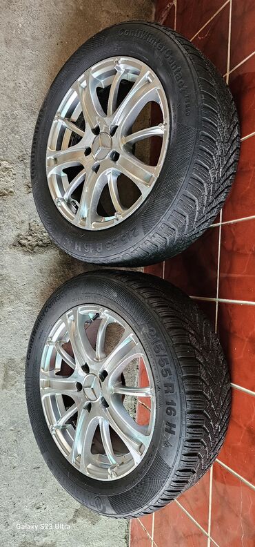 зимние шины 13 размер: Дөңгөлөктөр монтажда 215 / 55 / R 16, Кыш, Комплект, Жеңил унаалар, Куйма