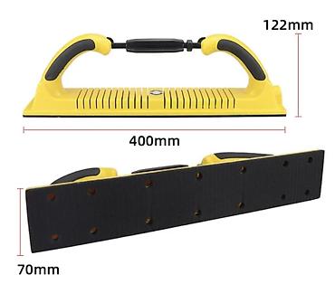 alcipan olcusu: Uzun əl zımpara bloku – 400 x 70 mm, tozçəkmə çıxışı ilə Məhsul — 3