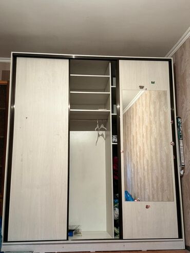 купить шкаф купе в прихожую: Купе шкаф, Күзгүсү менен, Башка материал