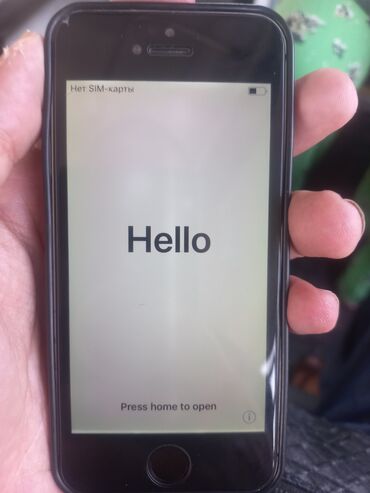 Apple iPhone: IPhone 5, < 16 GB, Jet Black, Face ID