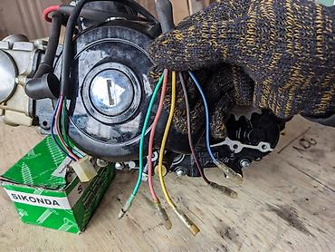 Мотозапчасти и аксессуары: Продаю абсолютно новый(!) двигатель (156FMI) на мотоцикл, питбайк и at lalafo.kg — 7 Мотозапчасти и аксессуары: Продаю абсолютно новый(!) двигатель (156FMI) на мотоцикл, питбайк и — 7