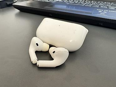 iphone cs: İşlənmiş Simsiz (Bluetooth) Qulaqcıqlar, Apple, rəng - Ağ — 2