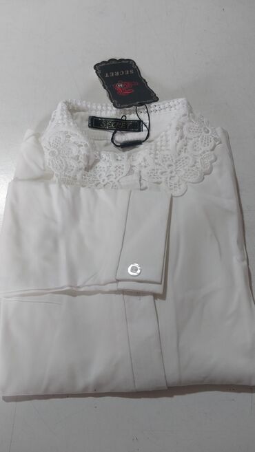 длинная белая рубашка женская: Блузка