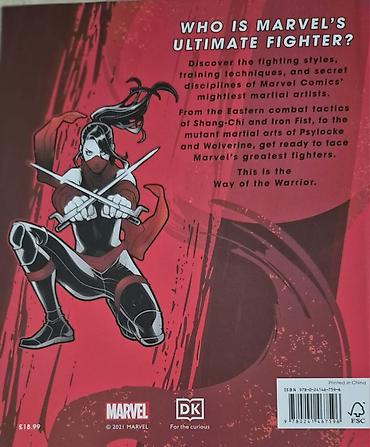 Книги и журналы: Məhsul: “Marvel – The Way of the Warrior: Marvel’s Mightiest Martial — 2