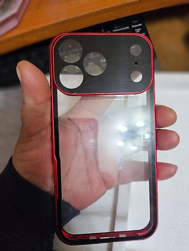 procesori cena: Metalni bumper za Iphon pro max 17 za telefon sa providnim prednjim — 3