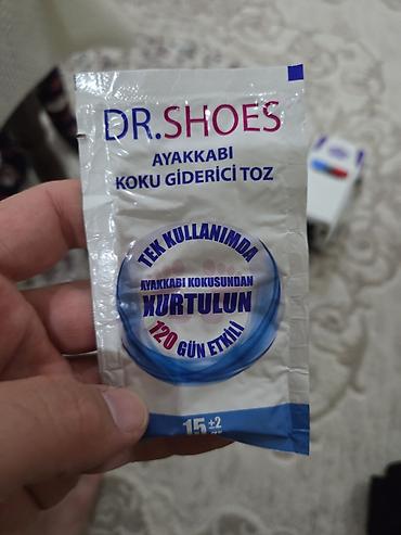 Бытовая химия: DR.SHOES – Ayaqqabı Koku Giderici Toz Məhsulun xüsusiyyətləri: - — 2