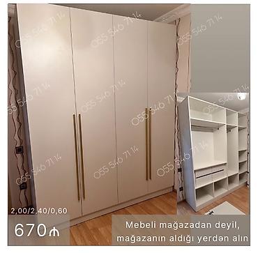 Ağ rəngli 4 qapılı şkaf – müasir, minimal dizayn. Ölçülər: 2,00 m lalafo.az -da Ağ rəngli 4 qapılı şkaf – müasir, minimal dizayn. Ölçülər: 2,00 m