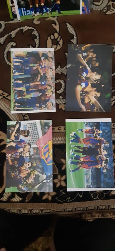 Digər kitablar və jurnallar: Barselona futbol şəkilləri.405 ədəddir — 30