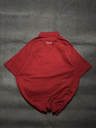polo kurtka: Polo köynək, Adidas, rəng - Qırmızı — 5