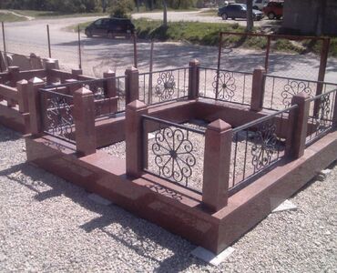 Ритуальные услуги: Изготовление памятников, Изготовление оградок | Гранит, Габбро | Установка — 6