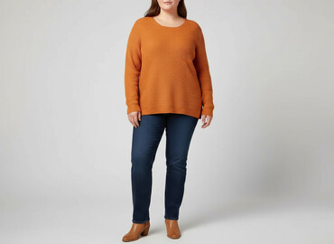 pomarańczowe rajstopy dla dzieci: Sweter damski, rozmiar 4XL