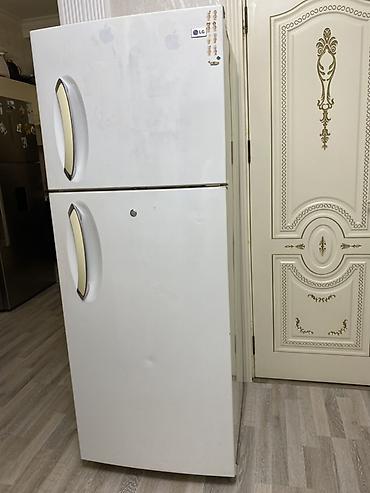 metbex soyuducu: İşlənmiş 2 qapılı LG Soyuducu Satılır, rəng - Ağ, Təkərli — 9
