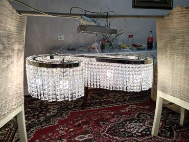 Çilçıraqlar: Çılçıraq, 10 və daha çox lampa, Xrustal