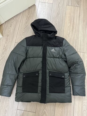 куртки адидас мужские зима: Мужская куртка, Adidas, Новый, цвет - Черный, Платная доставка, Самовывоз