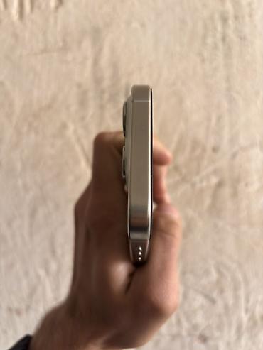 iphone s16: IPhone 15 Pro, White Titanium, Face ID — 6