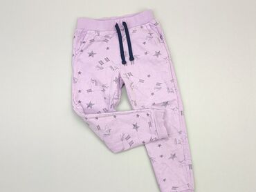 sinsay spodnie dresowe dziewczęce: Spodnie dresowe, 3-4 lat, 98/104, stan - Dobry
