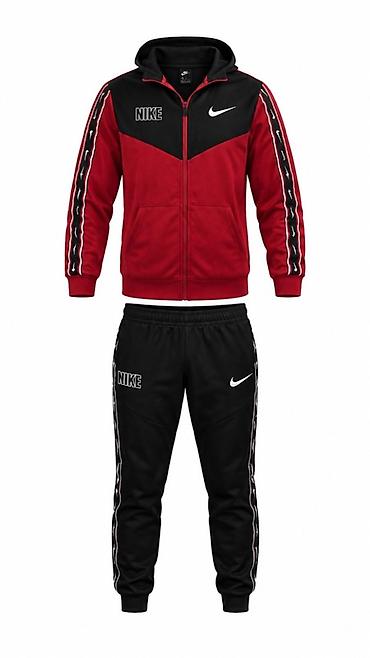 спортивки найк: Мужской спортивный костюм Nike (кофта + брюки) - Комплект — 1